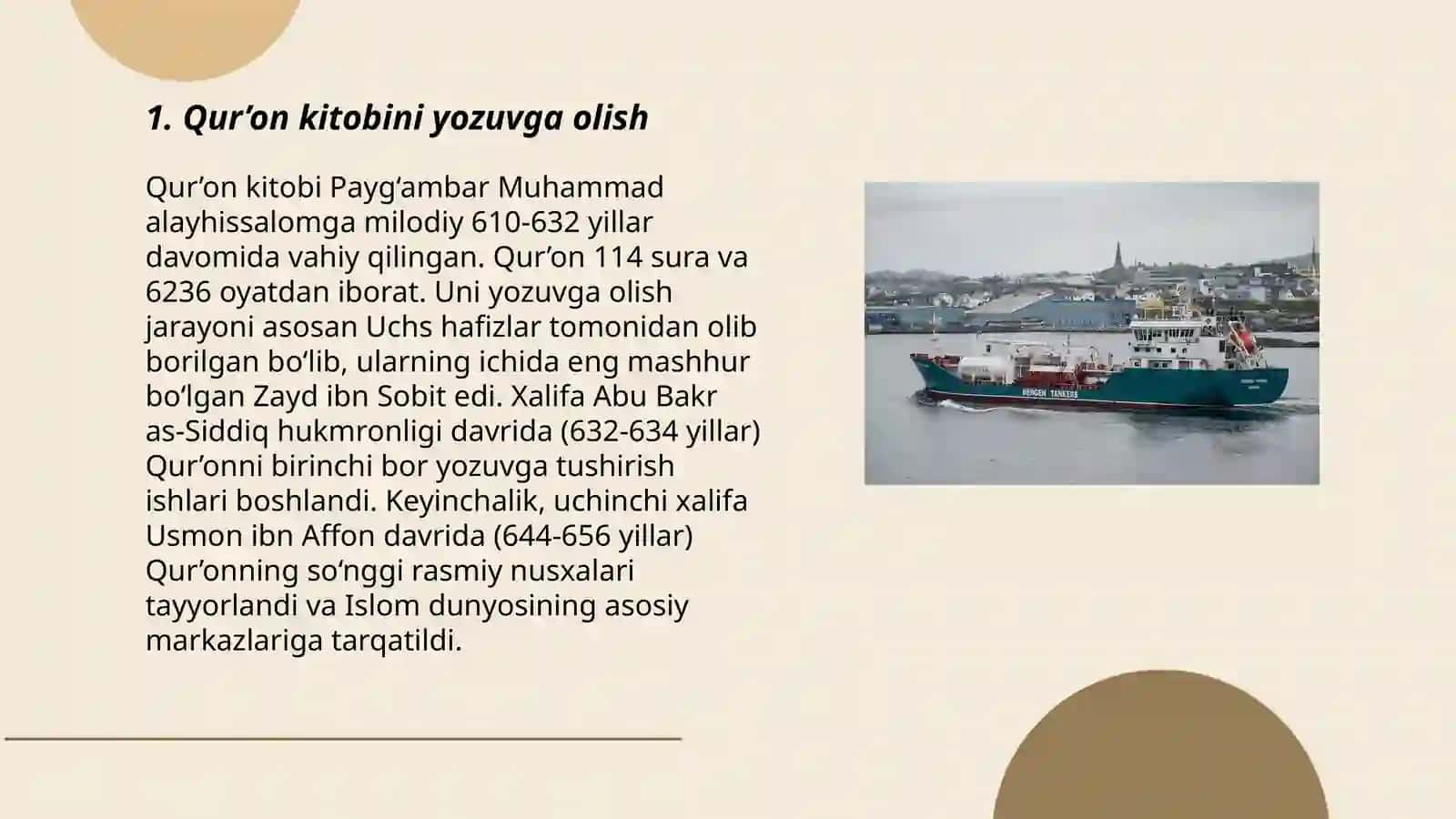IX-XII asrlarda mamlakatimiz hududida roʻy bergan madaniy uygʻonish 3