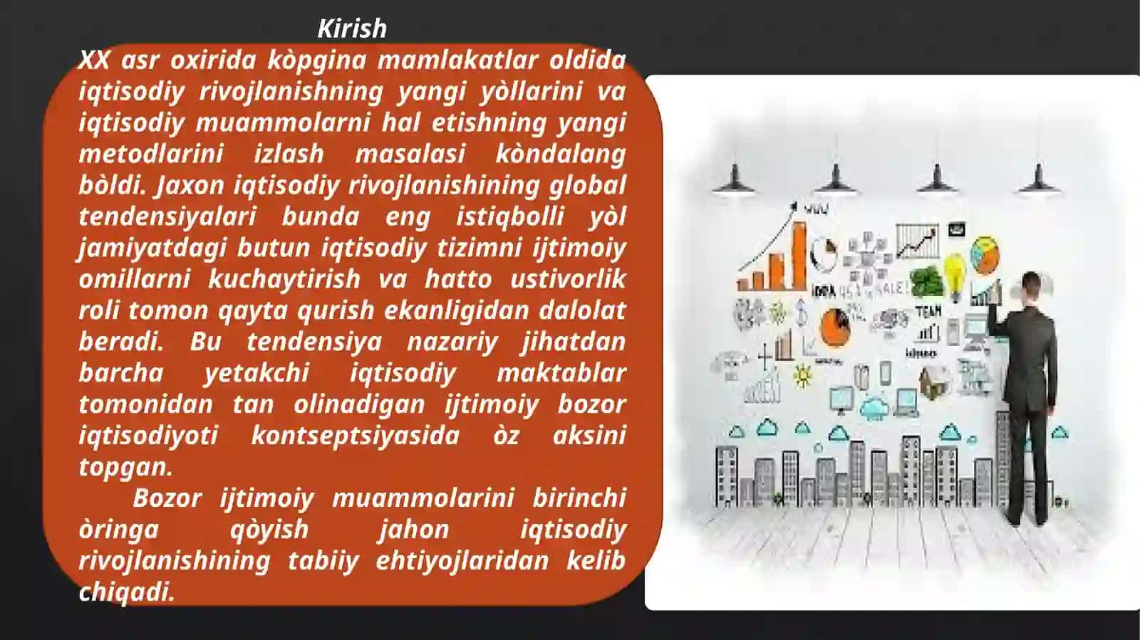 Bozor Iqtisodiyotining Ijtimoiy Yo’naltirilganligi va uning O’zbekistonga xos xususiyatlari 3