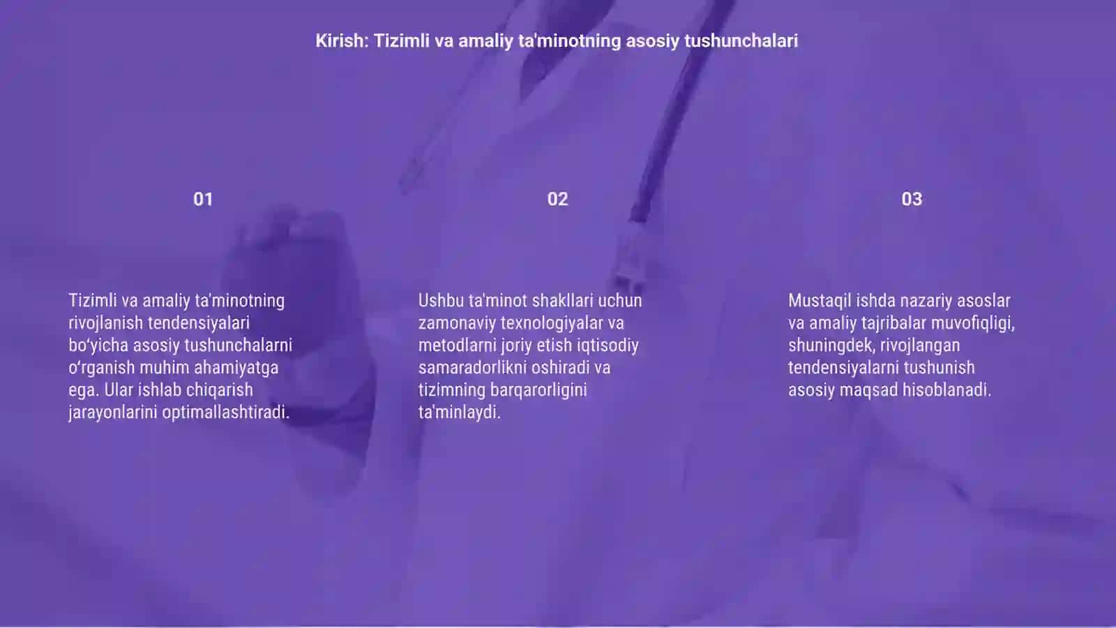 Tizimli va amaliy taʼminotning rivojlanish tendensiyalari 3