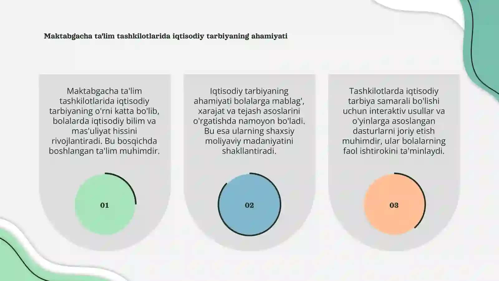 Maktabgacha ta'lim tashkilotlarida iqtisodiy tarbiyani tashkil qilish 3
