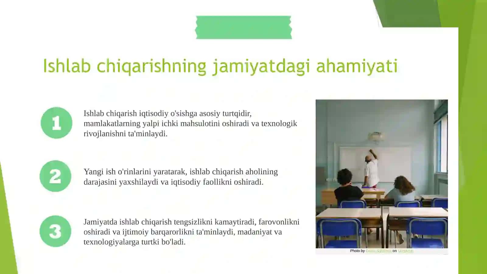 Ishlab chiqarishning ahamiyati va omillari 3