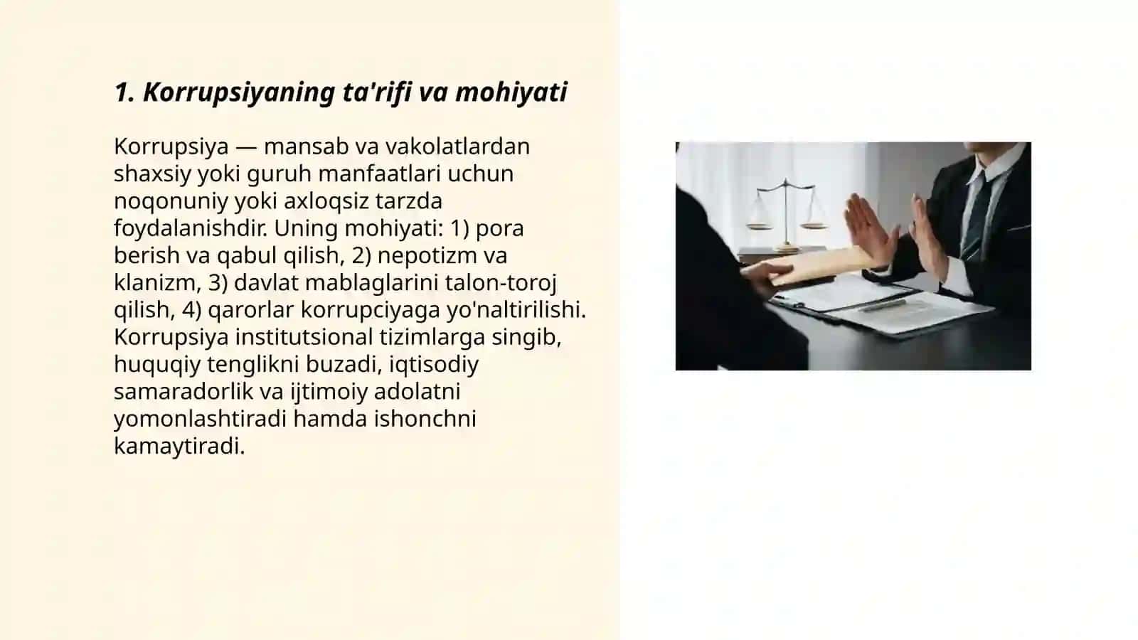 Korrupsiyaning mohiyati va uning oqibatlari 3