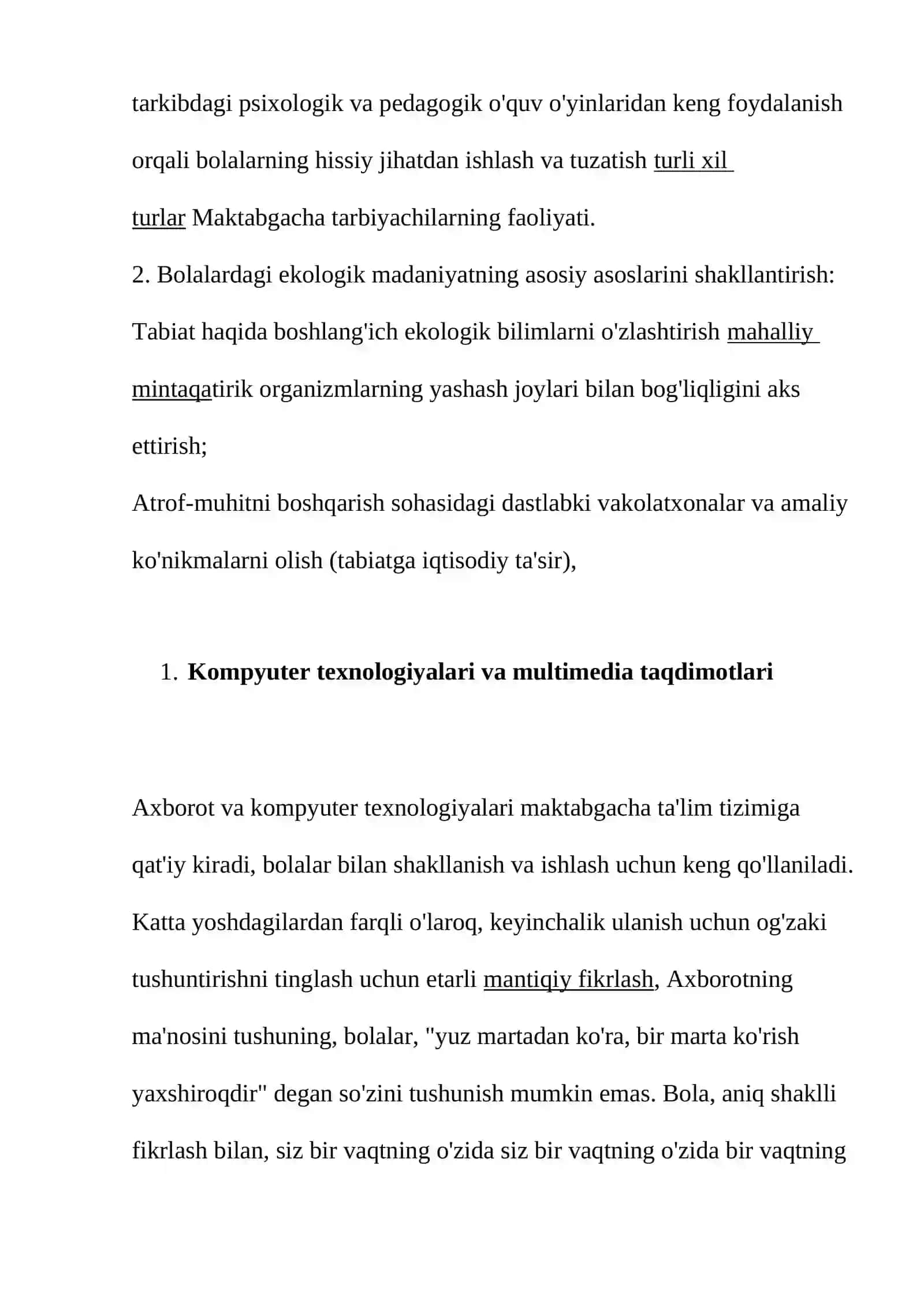 Maktabgacha tarbiyachilarning innovatsion ta'lim texnologiyalari 3
