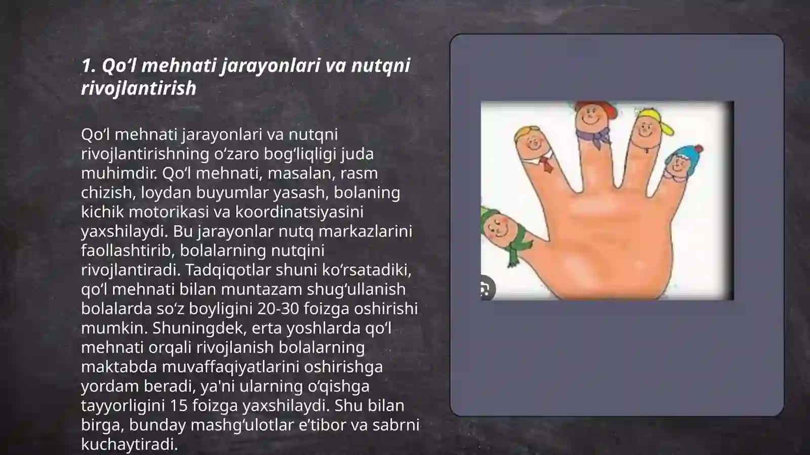 Qo‘l Mehnati Darslarida Nutqni Rivojlantirish 3