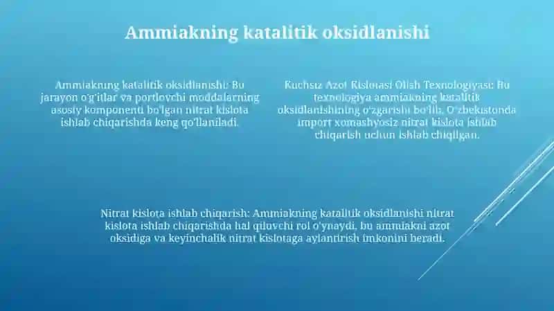 Kuchsiz Azot Kislotasi Olish Texnologiyasi 3
