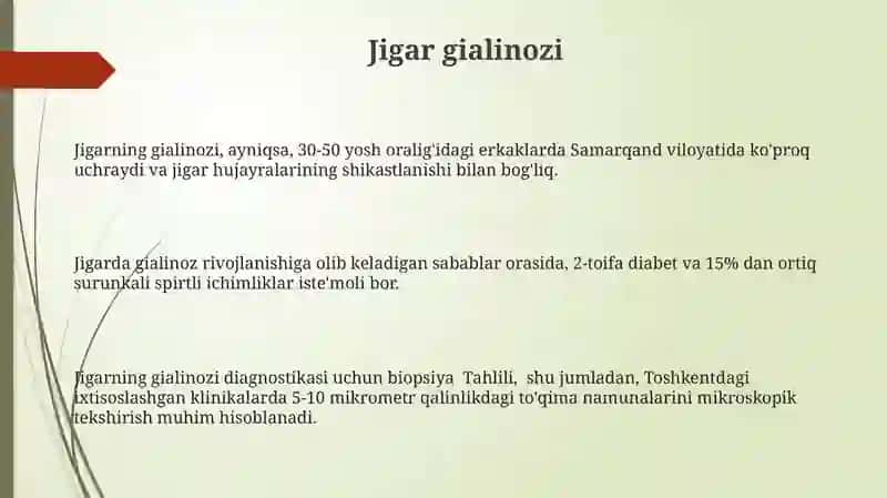Jigar xirurgik kasalliklari 3