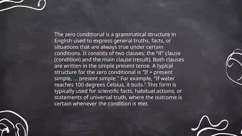 Zero Conditional 3