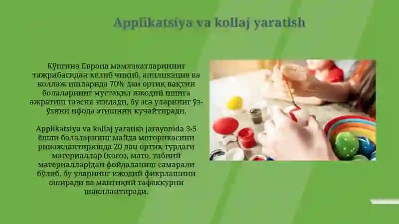 Vizual san'at turlari va ularning rivojlanishiga ta'siri 3