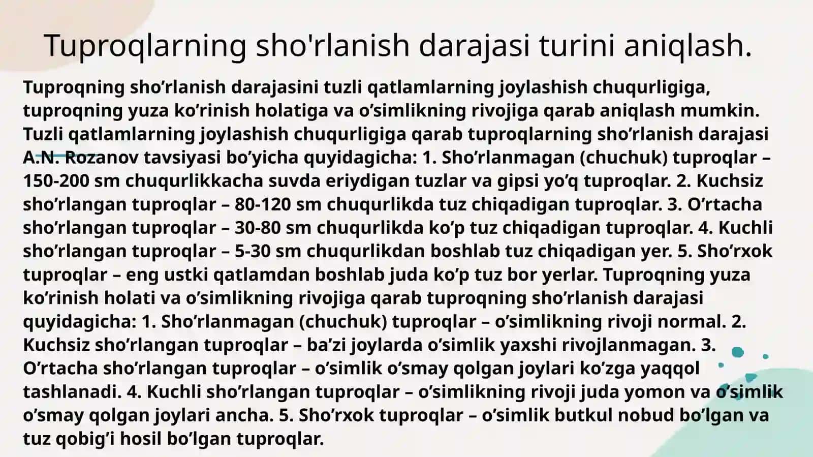 MELIORASIYA VA YER TUZILISHI 3