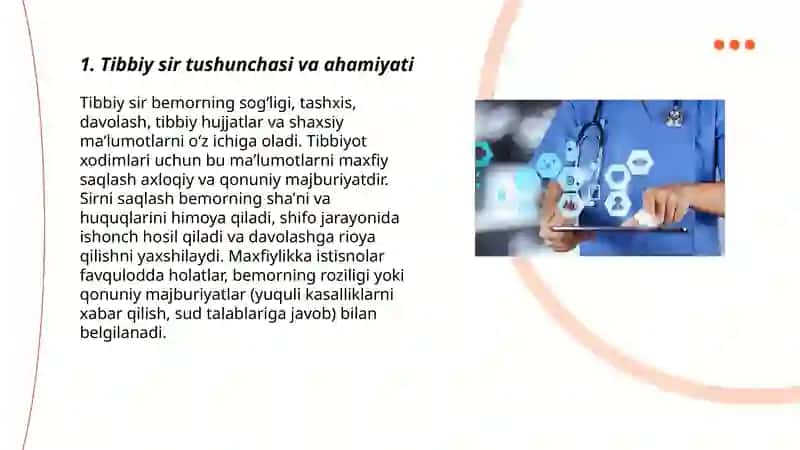 Tibbiy sir 3