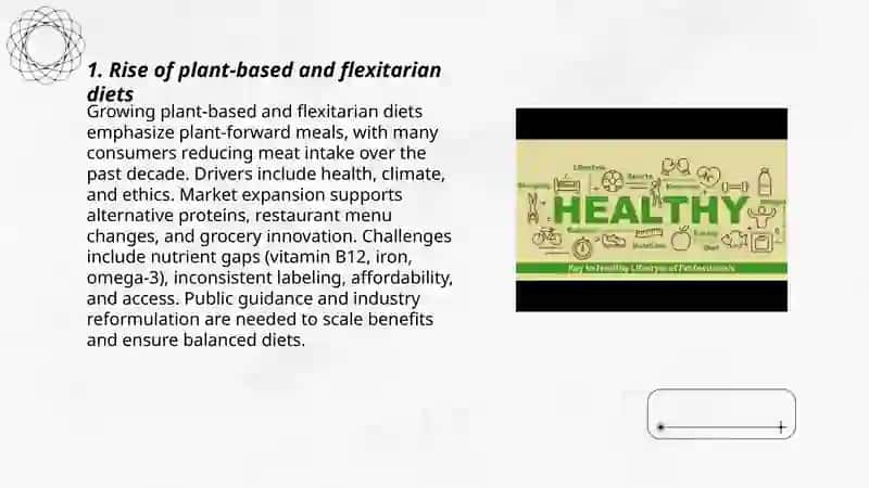 HEALTHY LIFESTYLE: TRENDS AND CHALLENGES 3