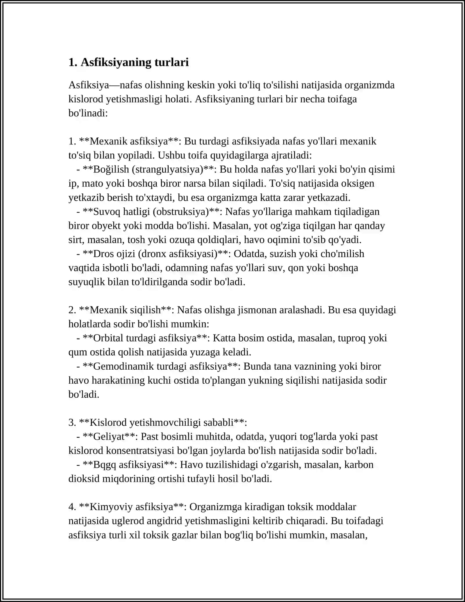 ASFIKSIYANING TURLI VARIANTLARIDA ÖLIMNING VUJUDGA KELISH MEXANIZMI 3