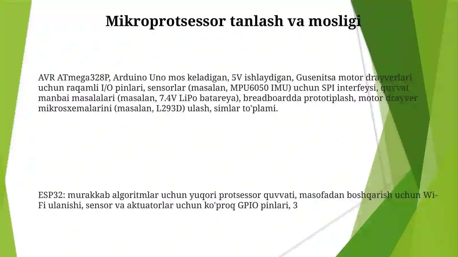Gusenitsa Platformasi Umumiy Ko'rinishi 3