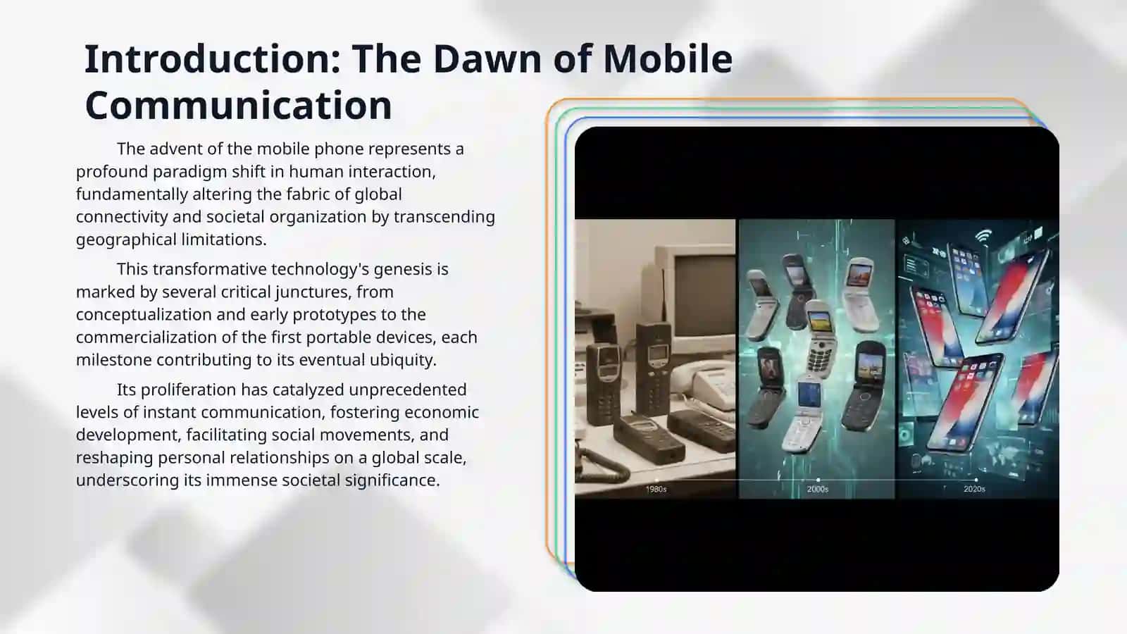 History of mobile phone 3