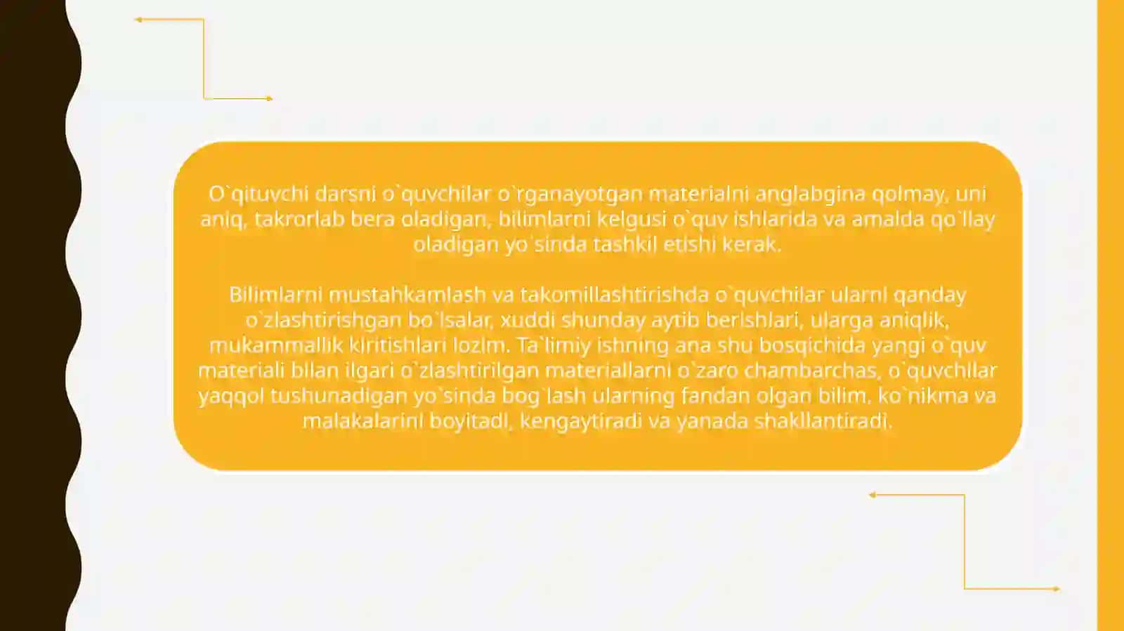 O’quvchilarning bilimini nazorat qilish turlari 3