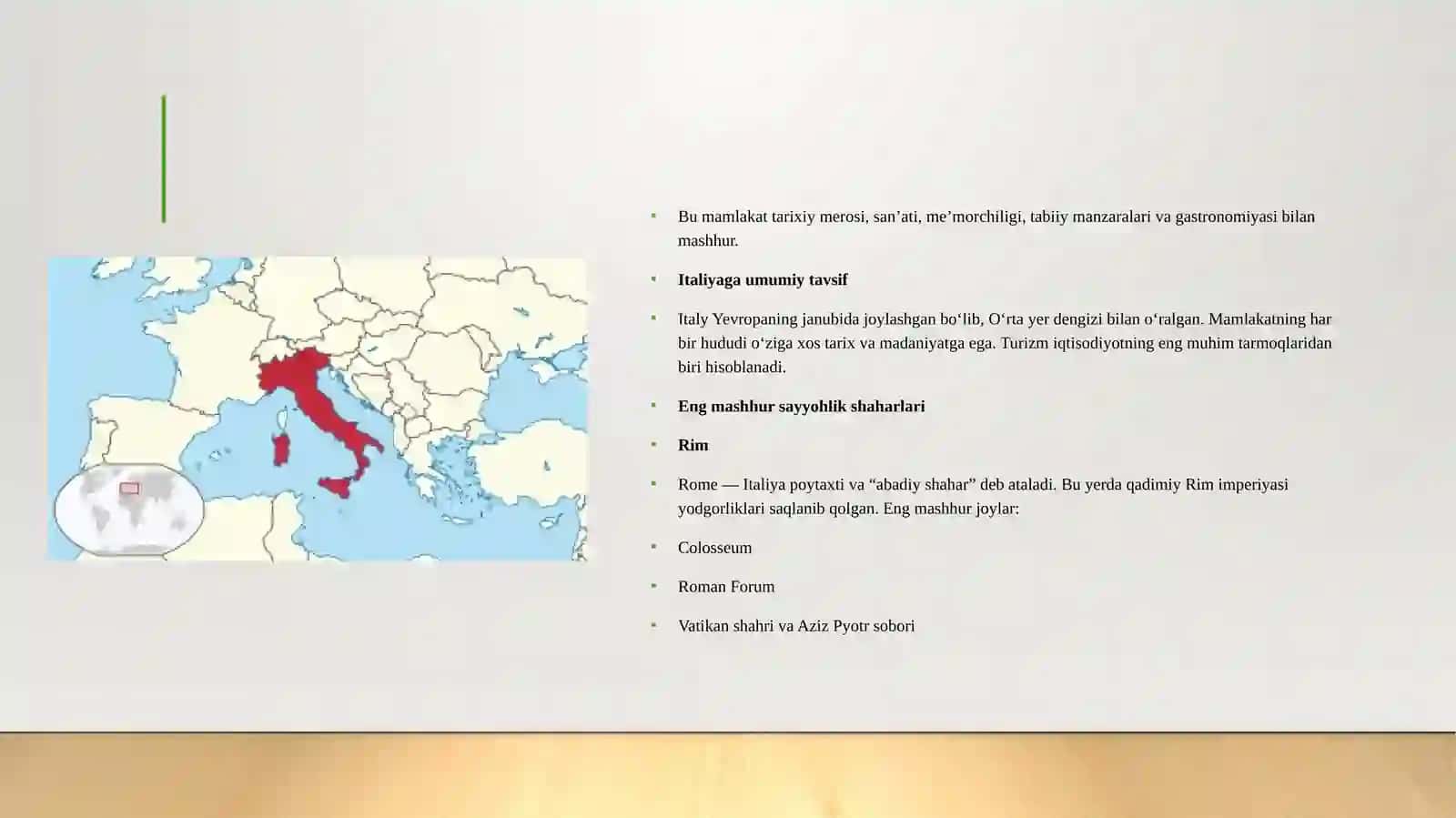 ITALIYA TURIZMI 3