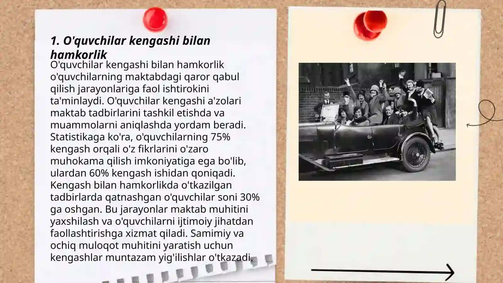 Mavzu: Sinf raxbarining sinf jamoasini jipslashtirishda maktab jamoat tashkilotlari bilan olib boriladigan ishlar 3