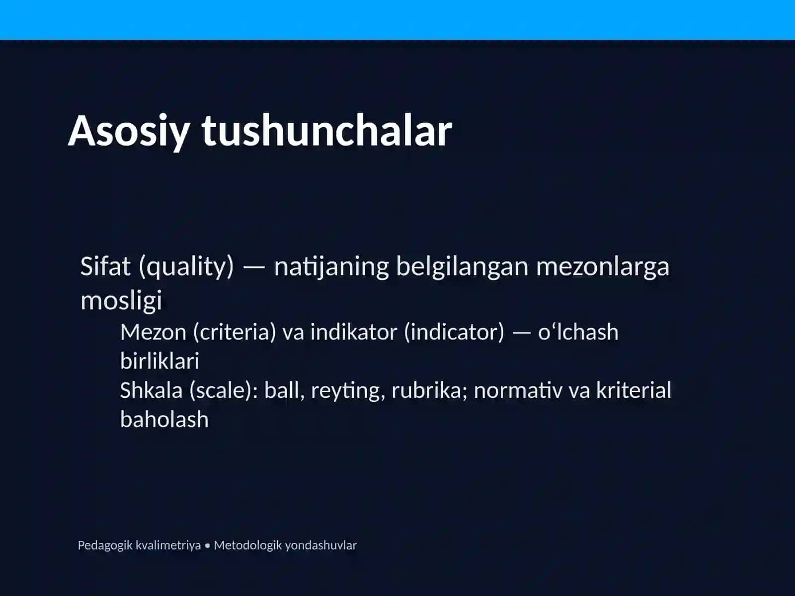 Pedagogik kvalimetriya faniga metodologik yondashuvlar 3