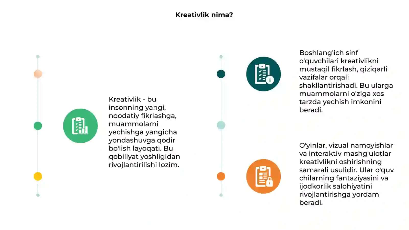 BOSHLANG'ICH SINF O'QUVCHILLARINI KREATIVLIG LAYOQATINI SHAKLLANTIRISH 3