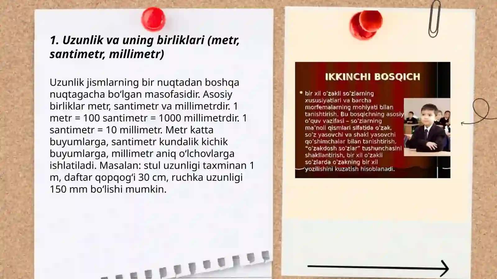 Boshlangʻich sinflarda oʻrganiladigan asosiy miqdorlar 3