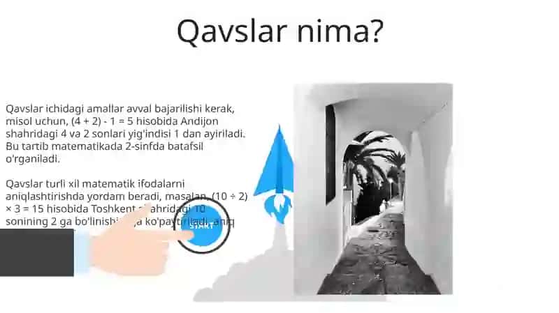 sinf matematika darsligi qavs mavzusi 3