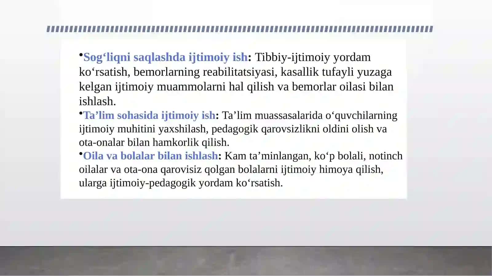 Turlisohalardagi ijtimoiyishning xususiyati 3