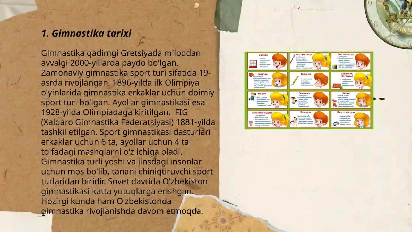 Gimnastika va saf mashqlari 3