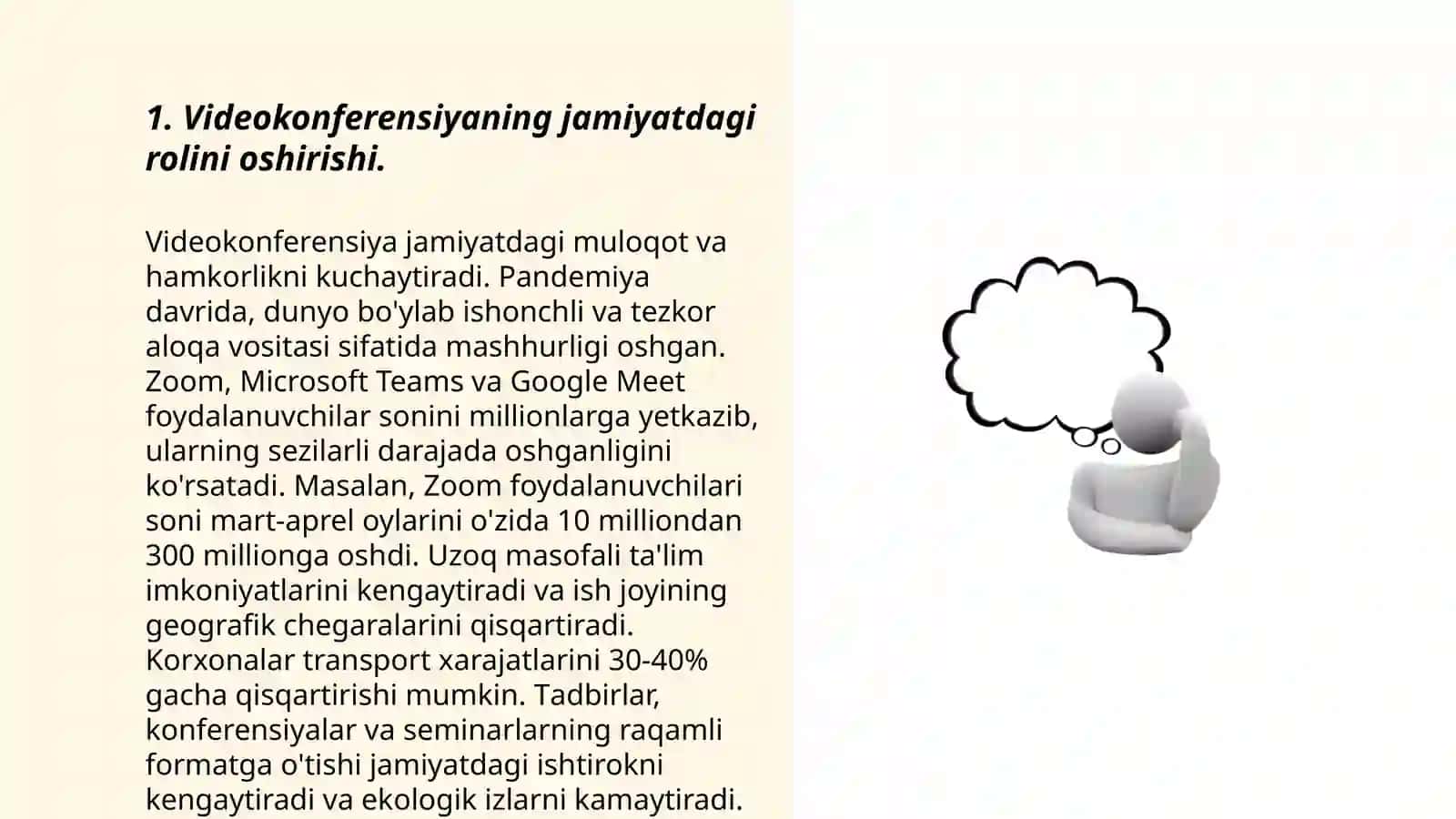 Videokonferensiyaning jamiyatdagi taʼsiri 3