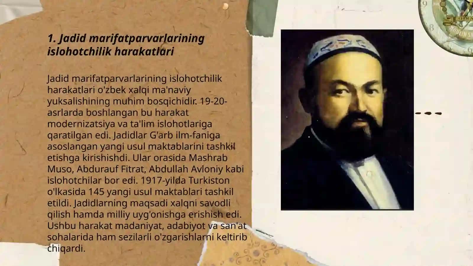 Jadid marifatparvarlarining islohotchilik harakatlari 3