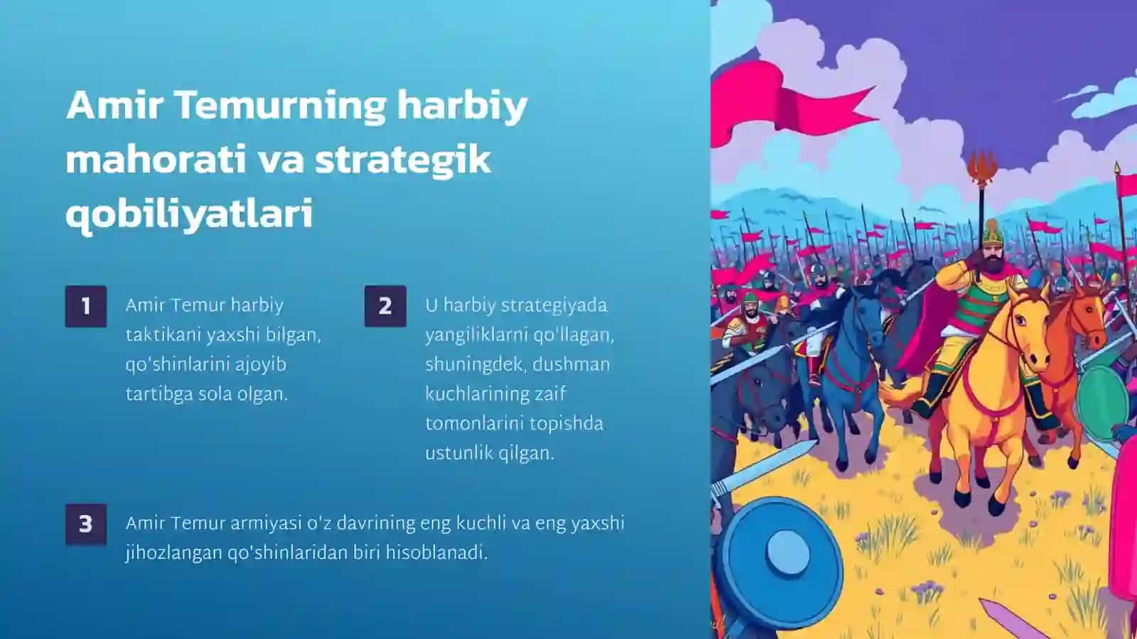 Amir Temur - Buyuk davlat arbobi va sarkarda 3