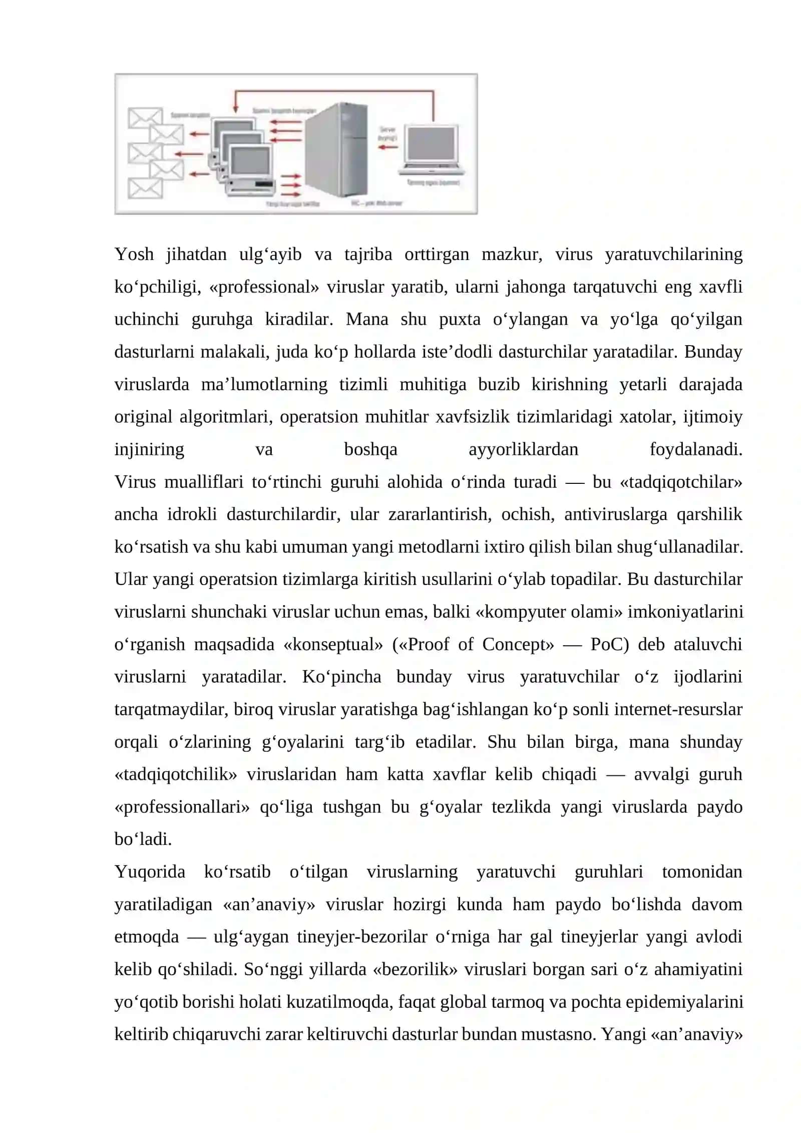 Kompyuter tarmoqlariga ruxsatsiz kirish va buzish 3