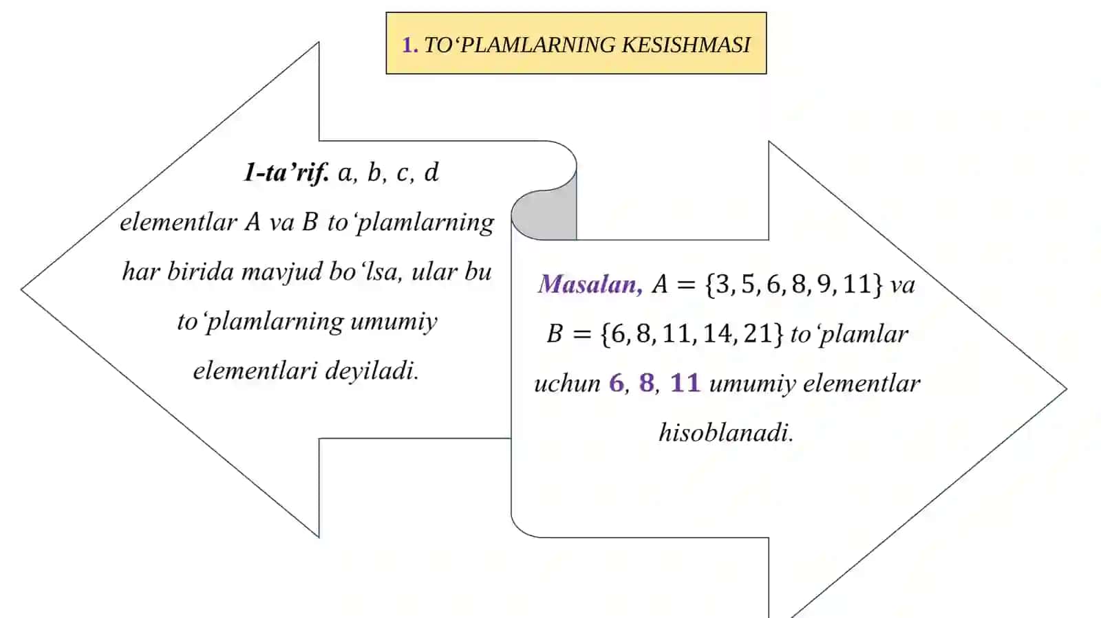 TO‘PLAMLAR VA ULAR USTIDA AMALLAR 3