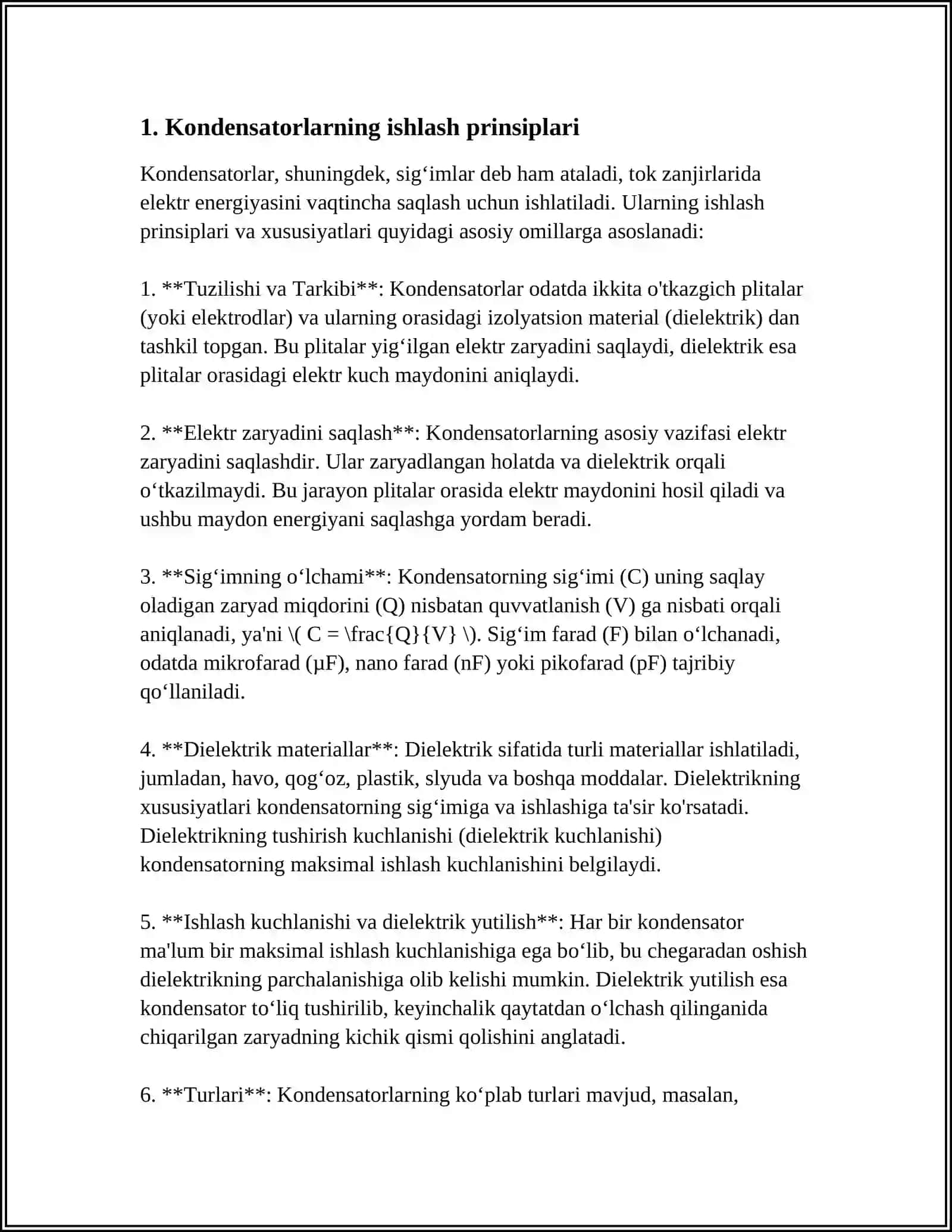 ISSIQLIK ELEKTR STANSYALARIDA KONDENSATOR QURILMASI 3