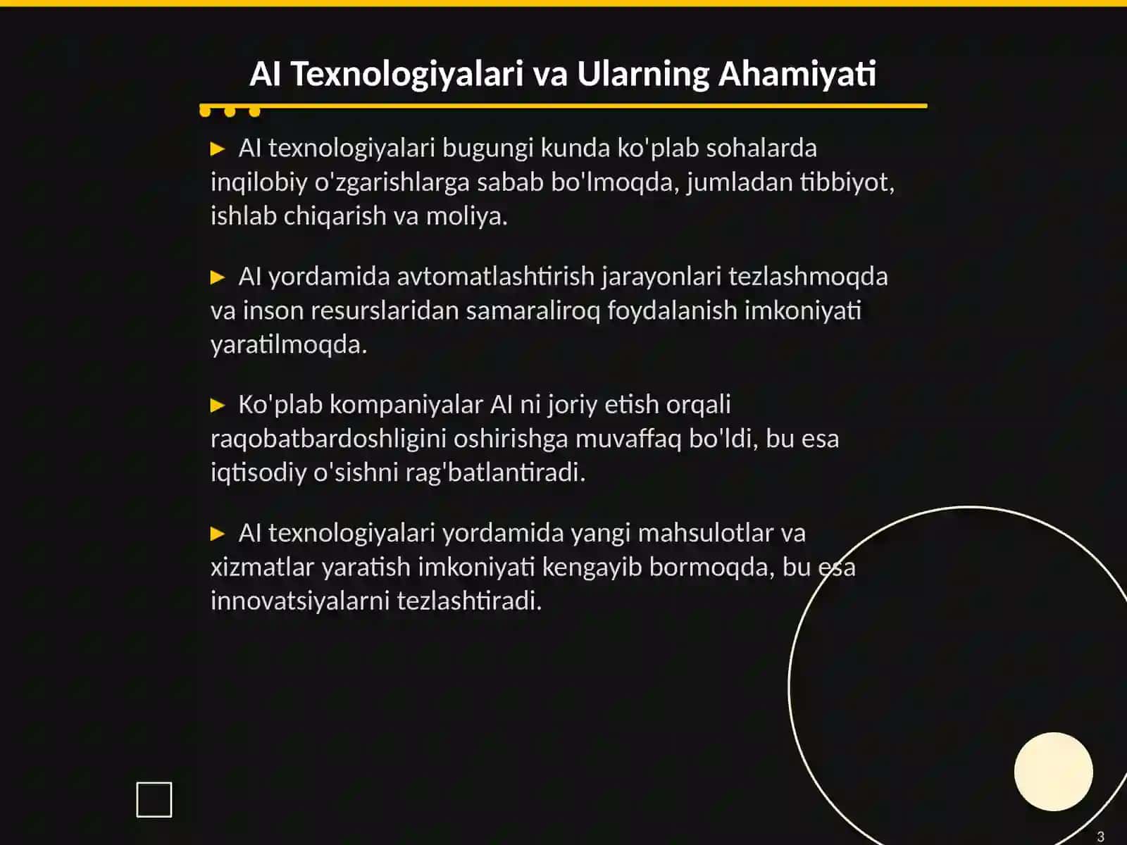 AI bilan ishlash 3