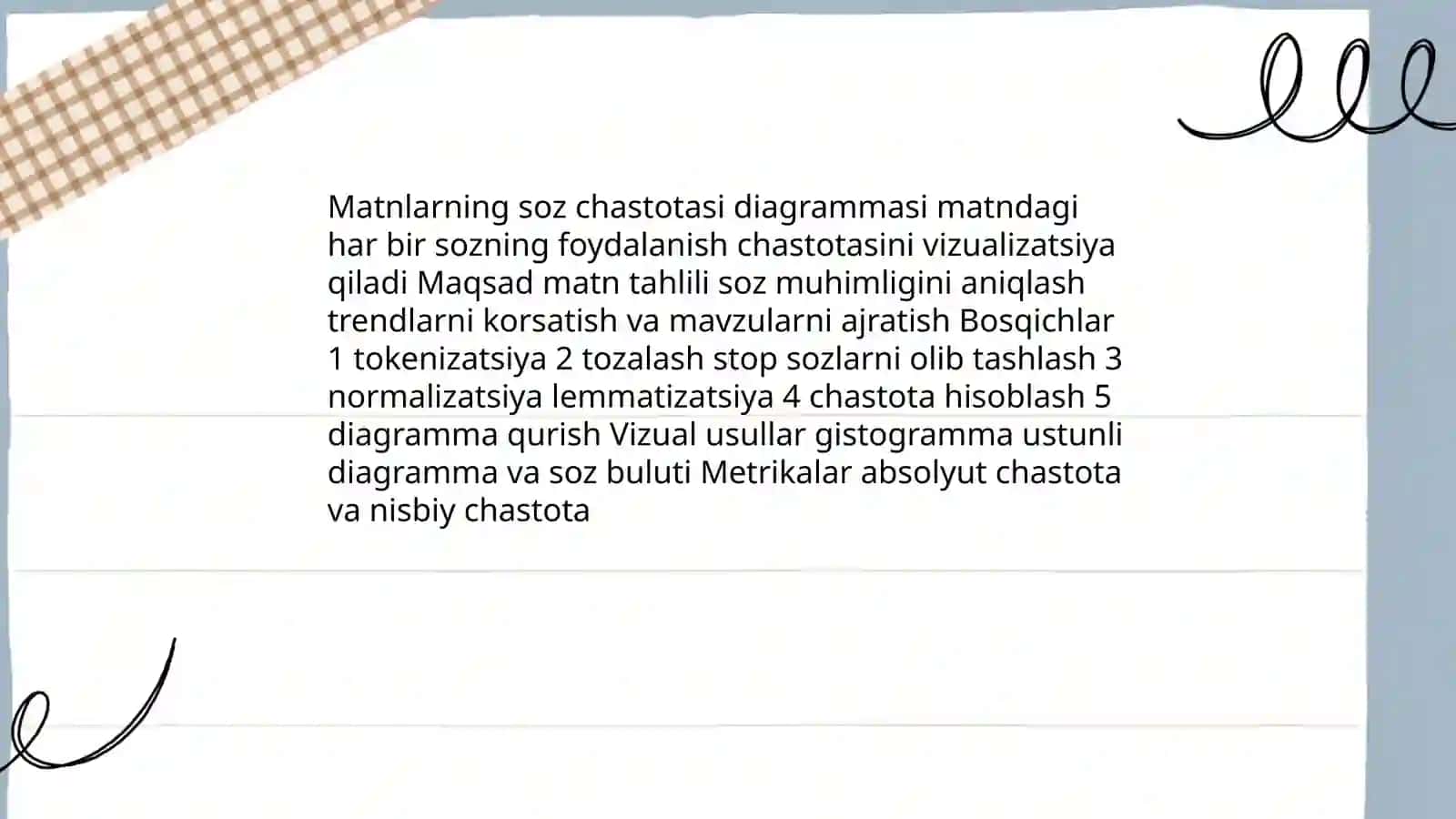 Matnlarni grafik tahlil qilish 3