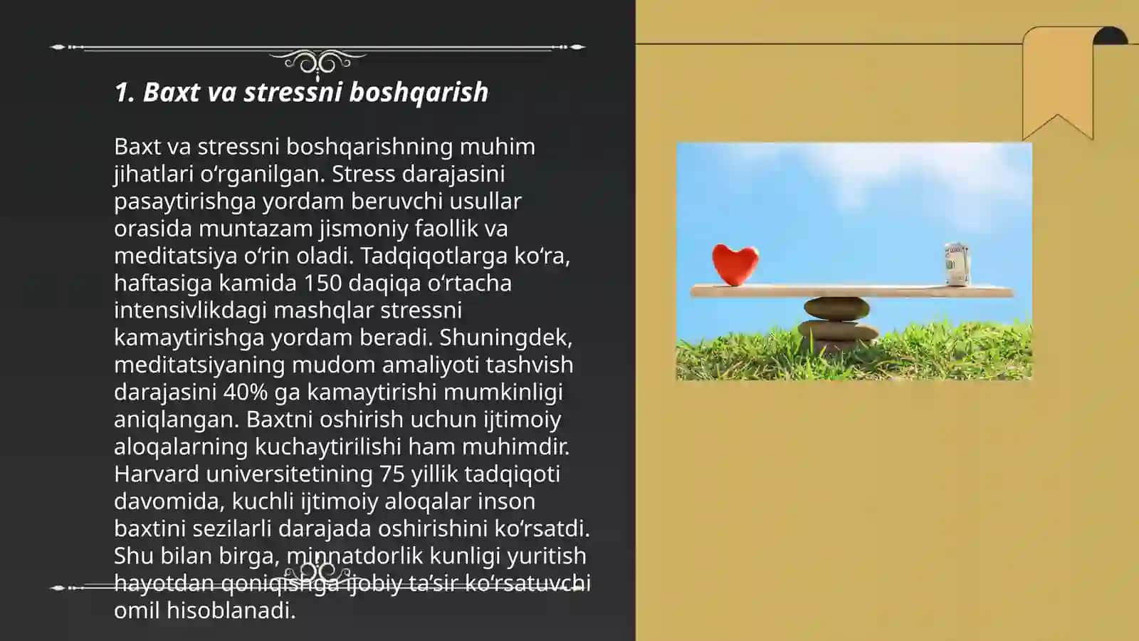 Baxt psixologik muammo 3