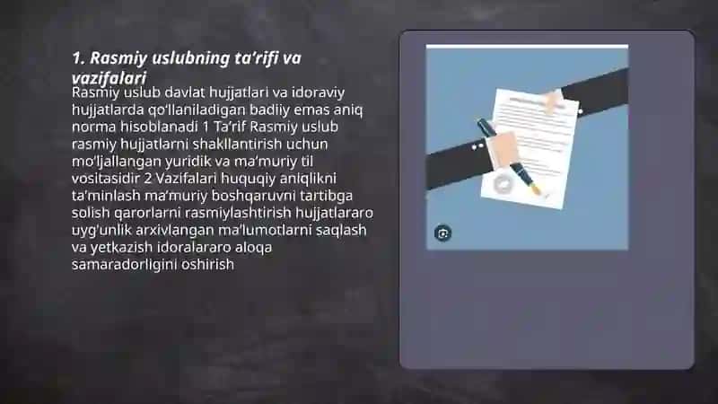 Rasmiy uslub 3