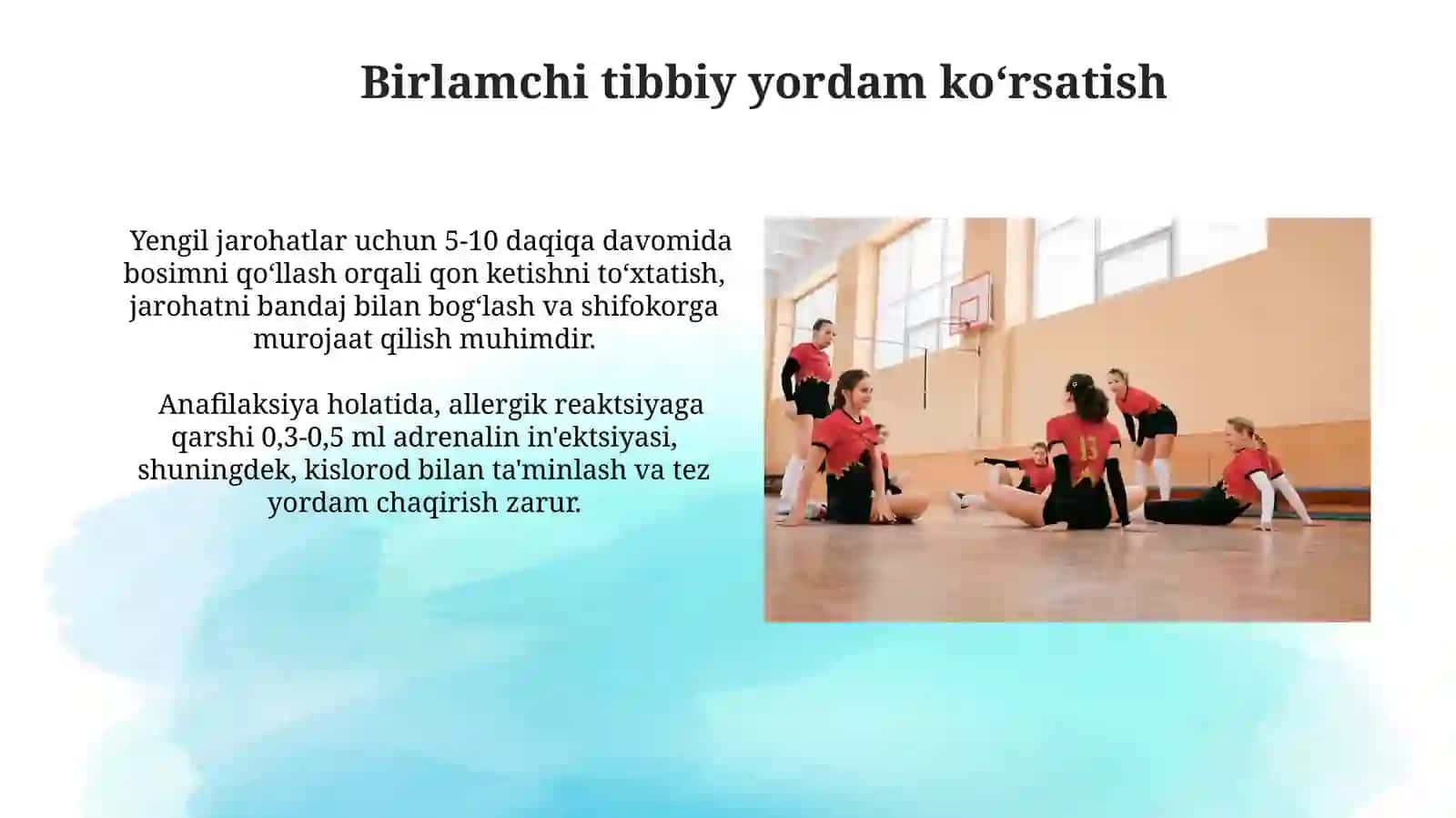 Jismoniy tarbiya darsiga qoʻyilgangigiyeniktalablar 3