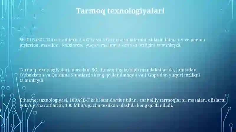 Kompyuter Qurilmalari 3