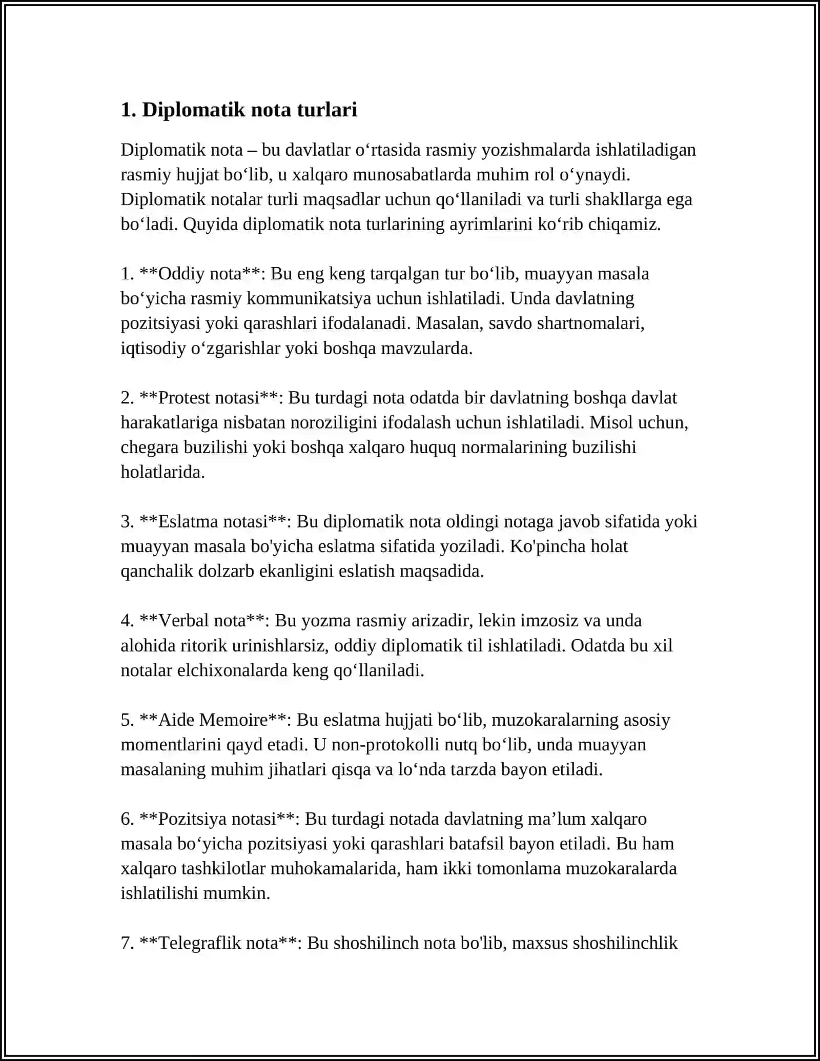 DIPLOMATIK NOTA 3