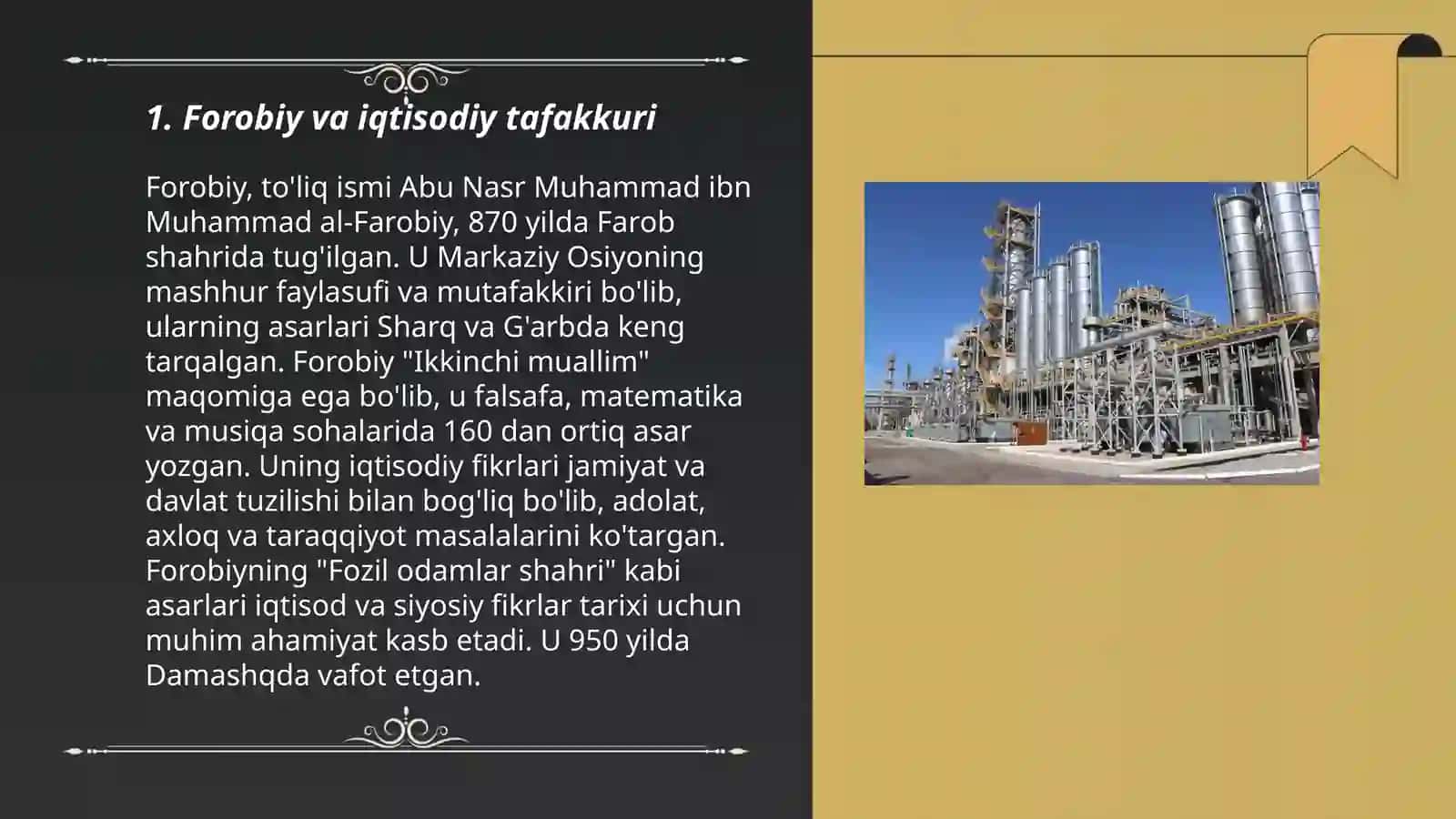 Órta Osiyo mutafakkirlari iqtisodiy ğoyalari 3