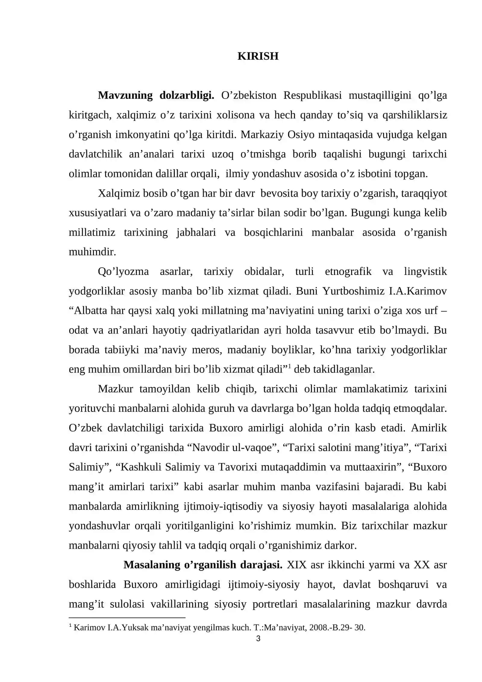 Ahmad Donish asarlarida Buxoroning qo’shni davlatlar bilan aloqalari 3