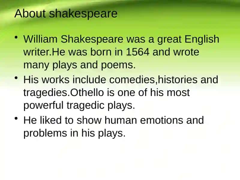 THE IMAGE OF IN SHAKESPEARE’S TRAGEDY ‘OTHELLO’ 3