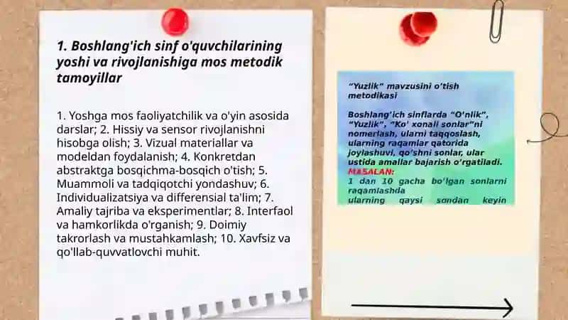 Boshlang'ich sinf o'quvchilaridan tabiiy fanlarga oid tasavvur va tushunchalari shakllantirish metodik asoslar 3