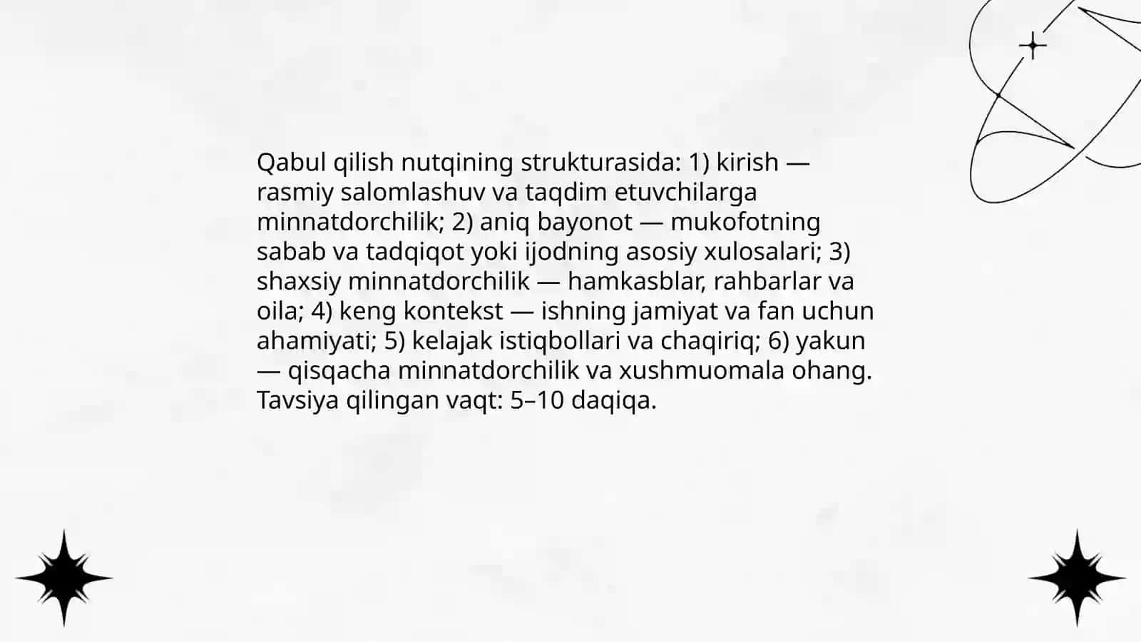 Nobel mukofoti.Minbarda nutq sozlash 3