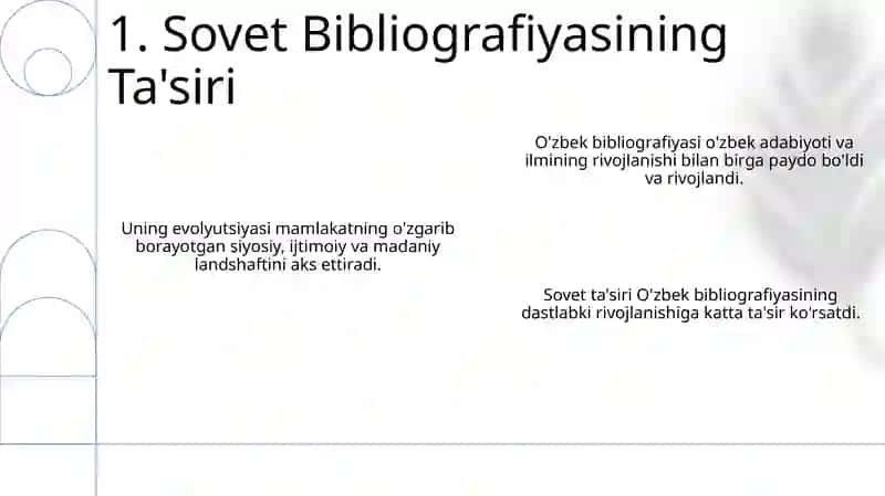 O’zbekiston bibliografiyasining paydo bo’lishi va rivojlanishi 3