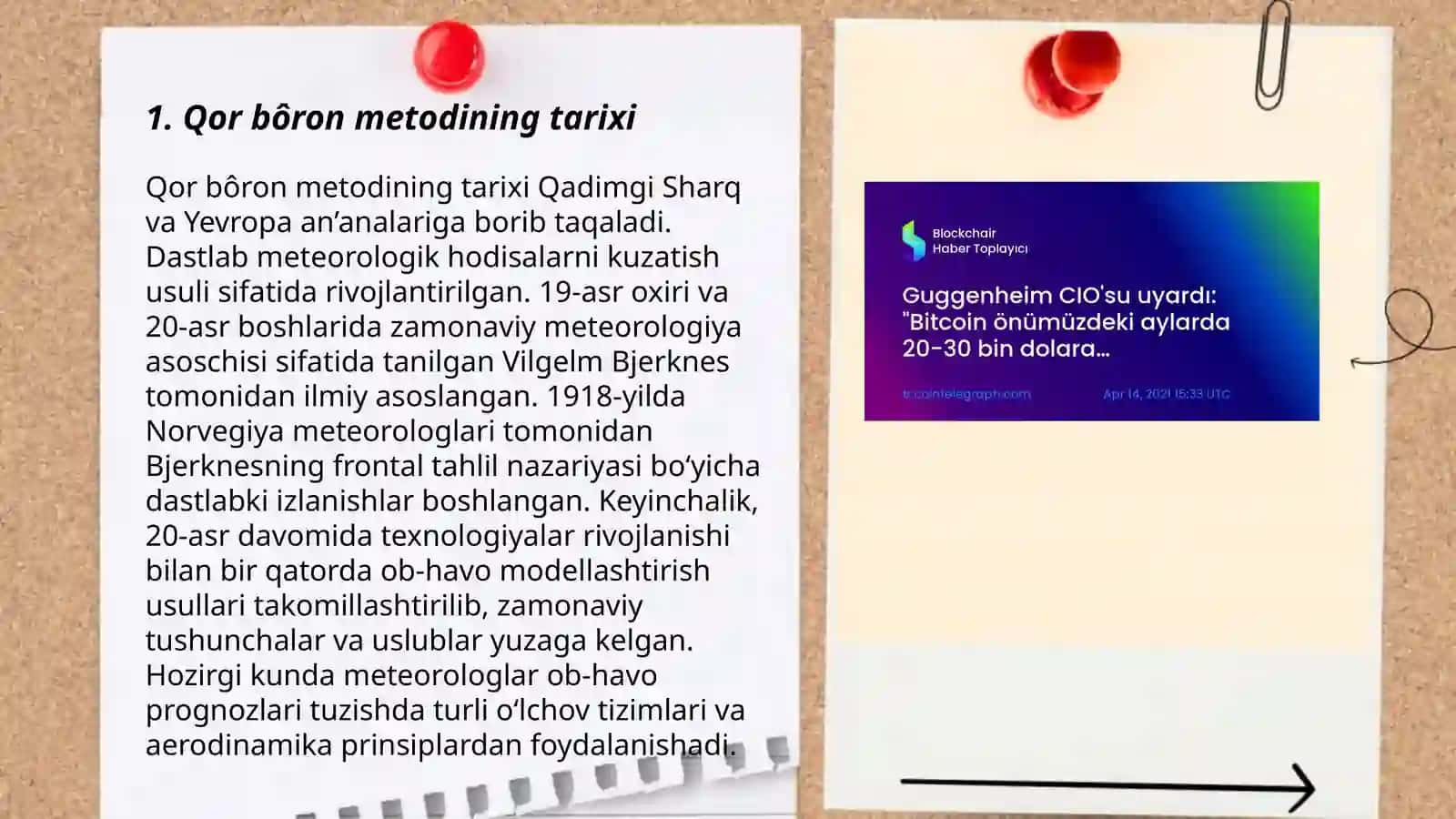 Qor bôron va Aylana stol metodi 3