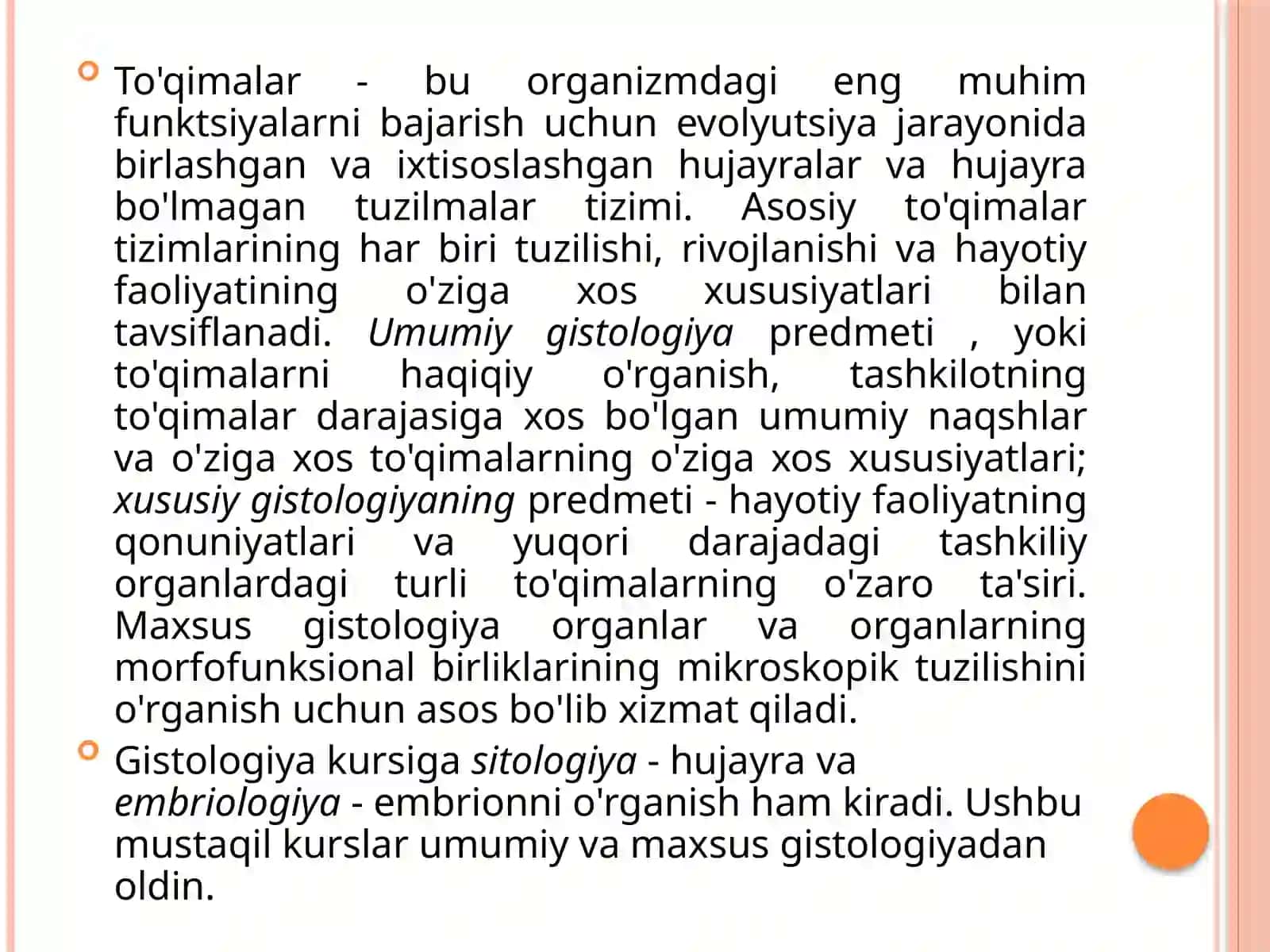 Tibbiy biologiya fanning rivojlanish tarixi 3