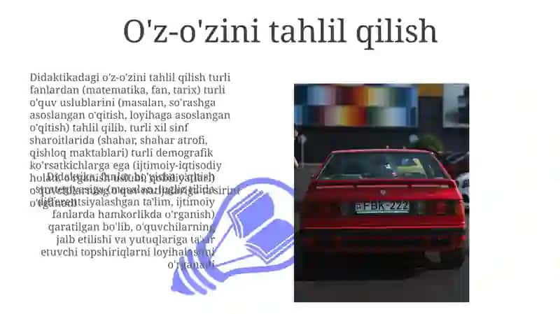 Didaktika.Didaktikaning predmeti va vazifalari 3