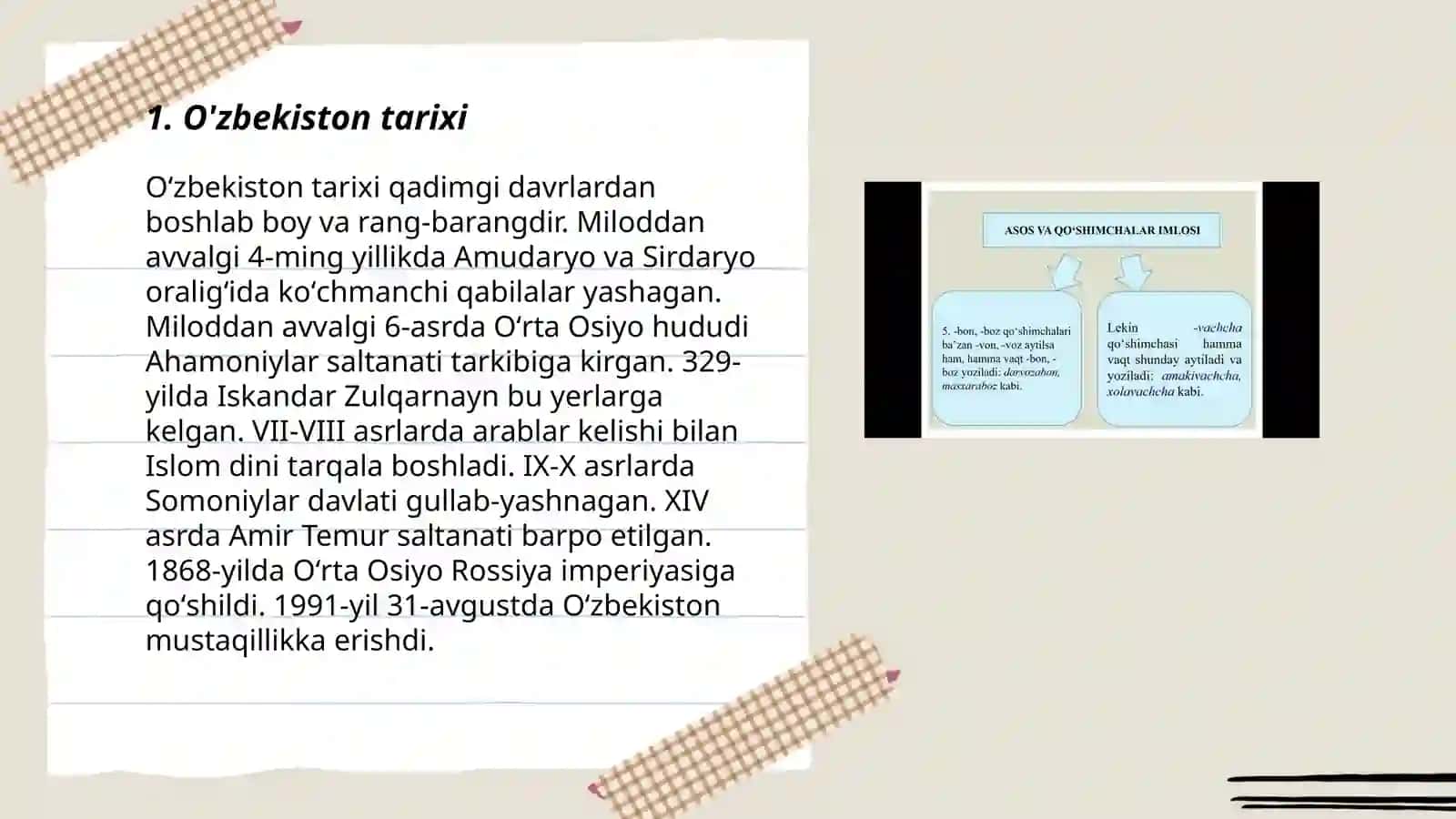 O'zbekiston tarixi 3
